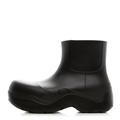 Bottega Veneta Rubber Puddle Ankle Boots 38 Black 1 of 7