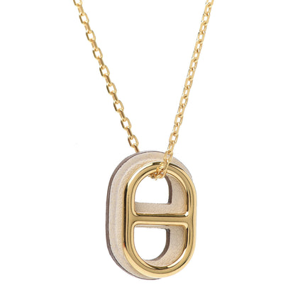 Hermes Swift O'Maillon Pendant Necklace Nata 4 of 8