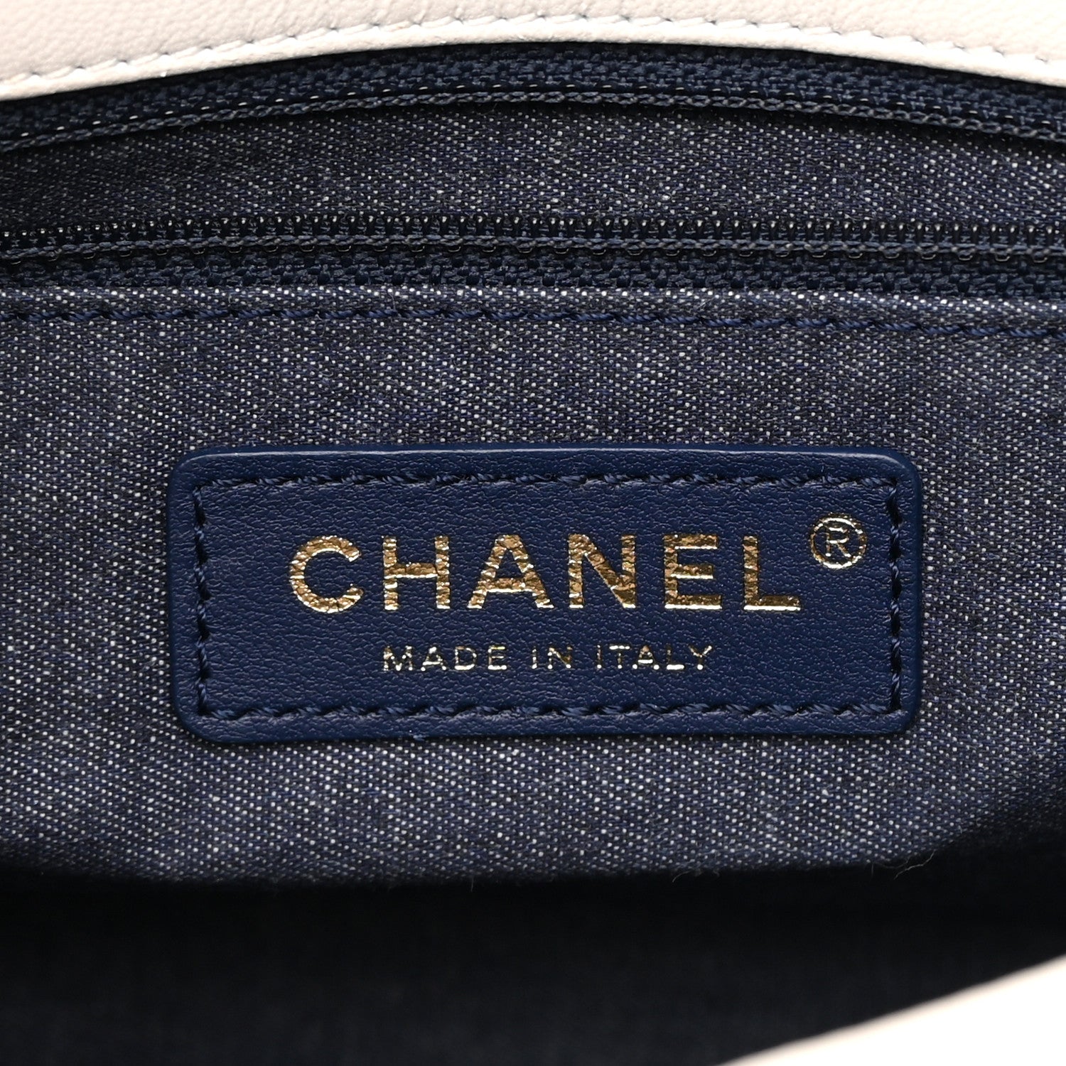 Chanel Lambskin Quilted Resin Bi-Color Chain Flap Bag White 6 of 15