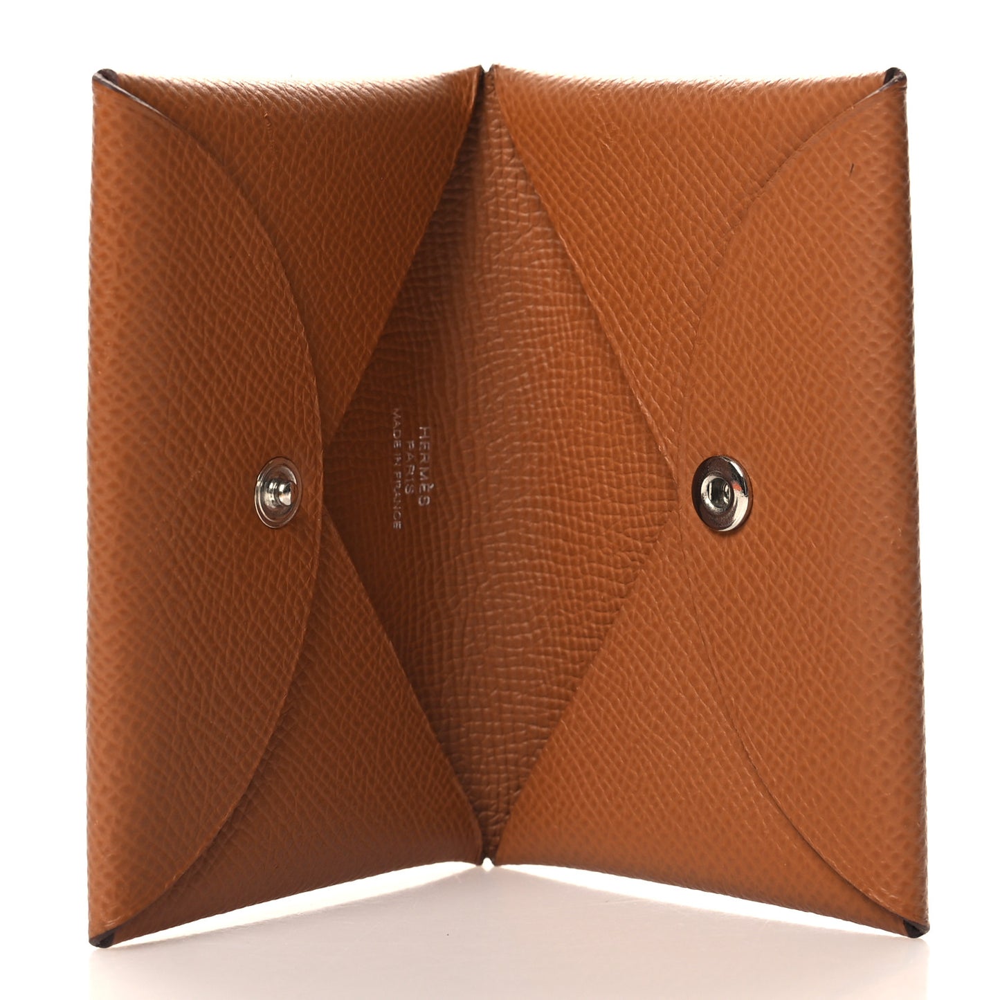 Epsom Calvi Card Case Gold