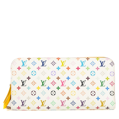 Louis Vuitton Monogram Multicolor Insolite Wallet White Citron 1 of 7