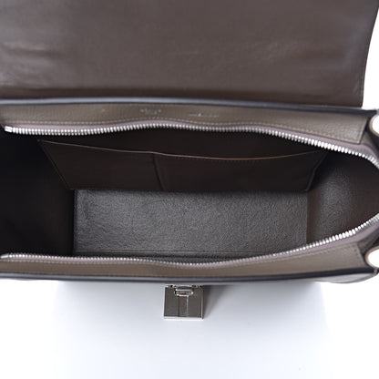Celine Drummed Calfskin Suede Small Trapeze Souris 5 of 11