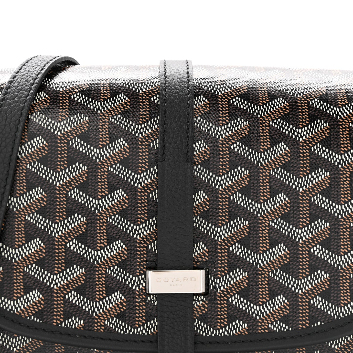 Goyardine Belvedere II PM Messenger Bag Black