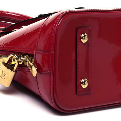 Louis Vuitton Vernis Alma BB Rose Indien 8 of 9