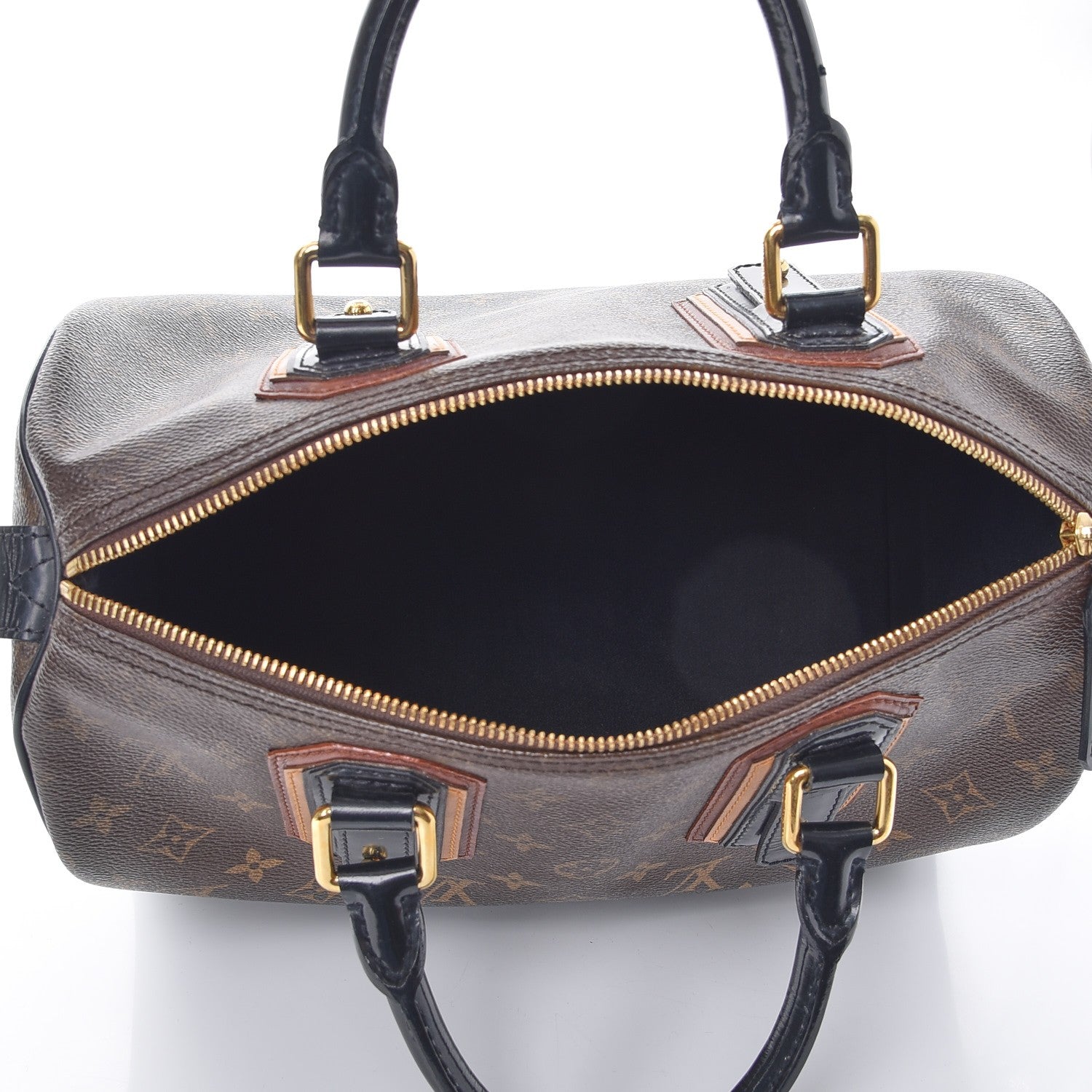 Louis Vuitton Monogram Mirage Speedy 30 Black 6 of 7
