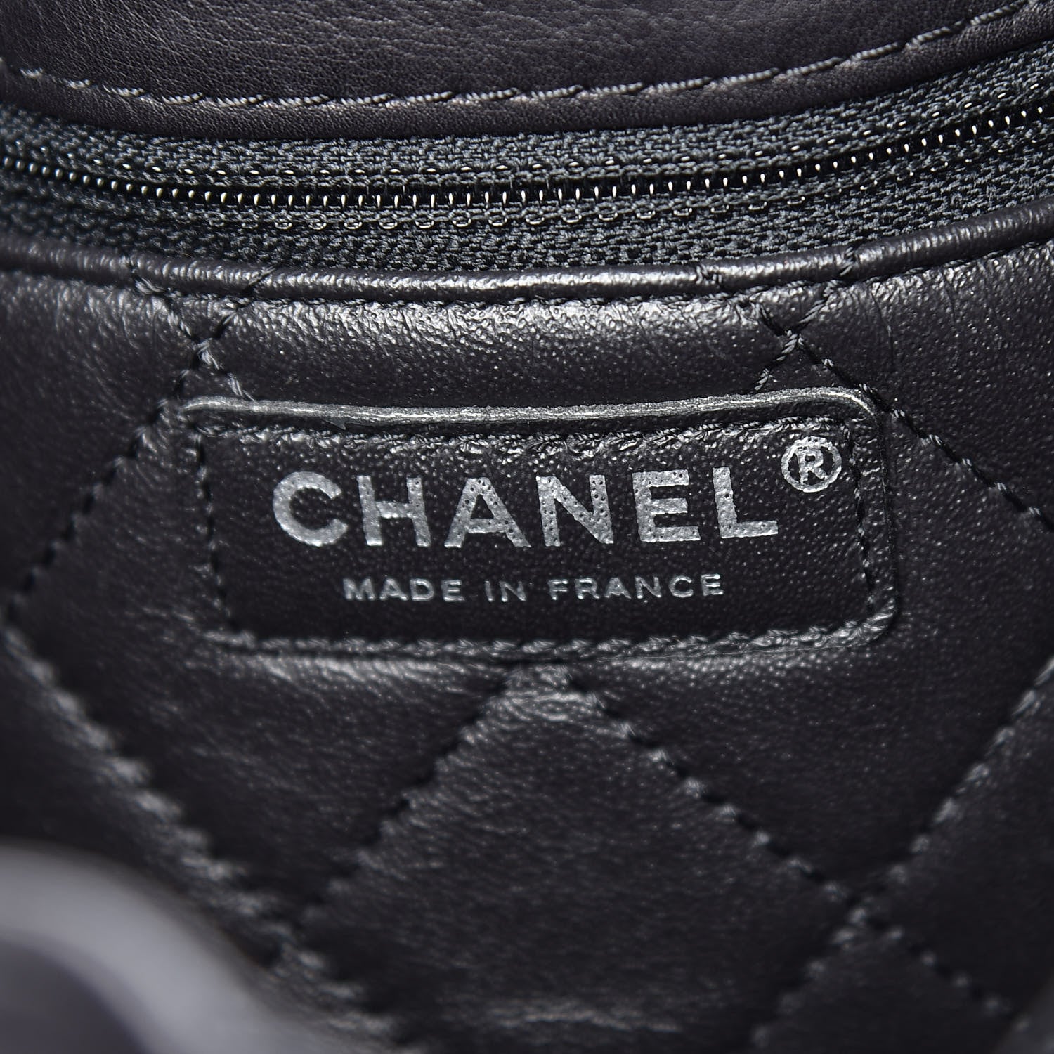 Chanel Calfskin Stitched Large Urban Luxury Drawstring Backpack Black 7 of 12