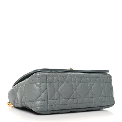 Christian Dior Calfskin Cannage Small Caro Bag Grey 4 of 10