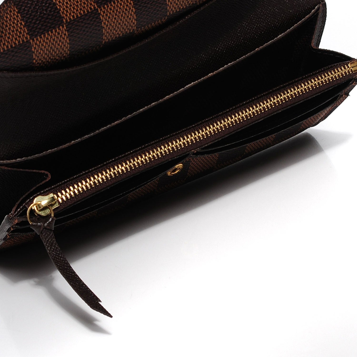 Louis Vuitton Damier Ebene Emilie Wallet 5 of 8