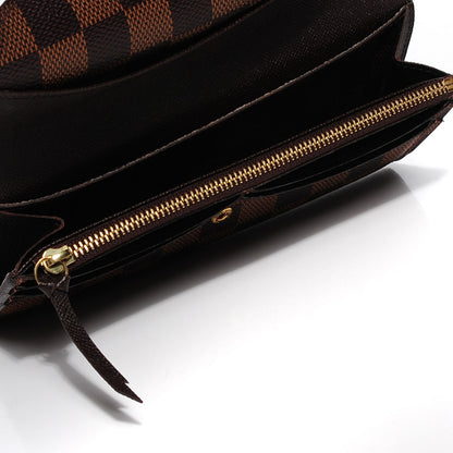 Louis Vuitton Damier Ebene Emilie Wallet 5 of 8