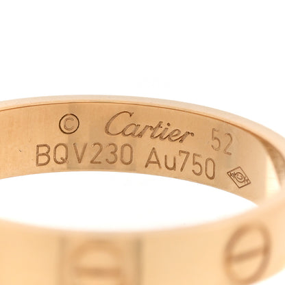 Cartier 18K Yellow Gold 3.5mm LOVE Wedding Band Ring 52 6 4 of 4