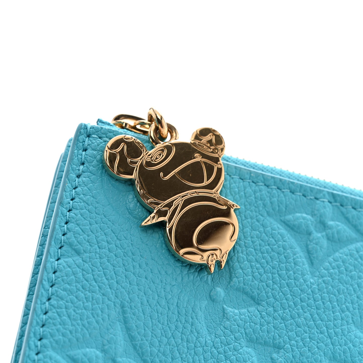 X TM Empreinte Monogram Lisa Wallet Kabira Blue