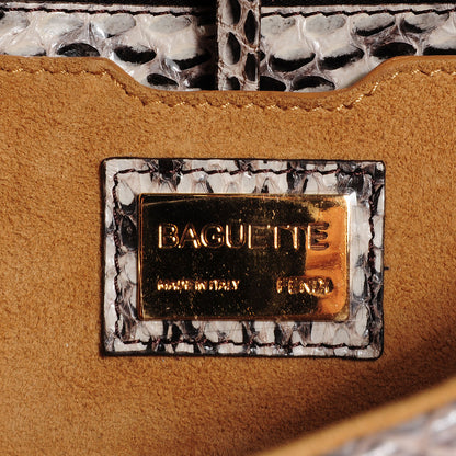 Fendi Ayers Zucca Patchwork Baguette Multicolor 7 of 10