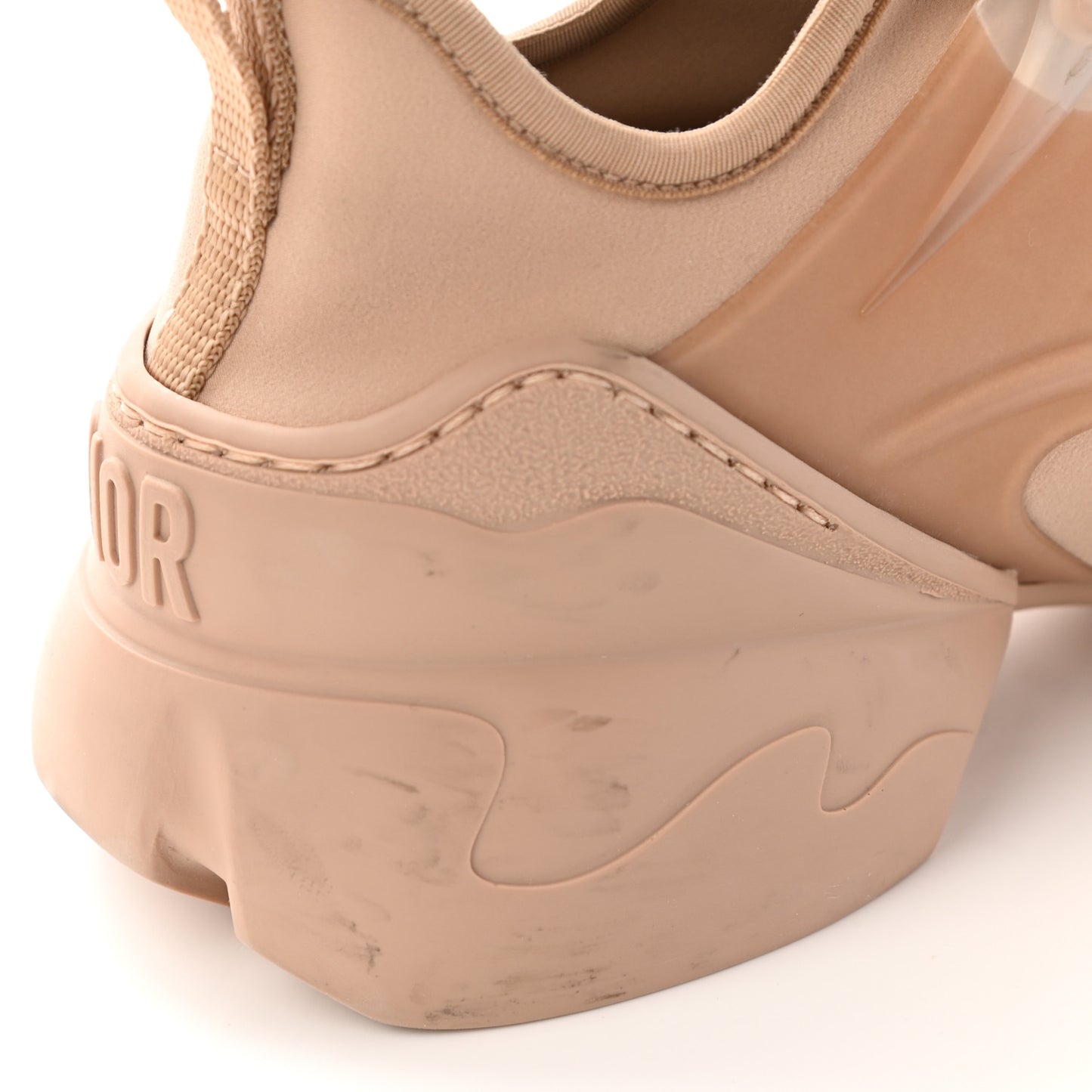 Neoprene Rubber Womens D-Connect Sneakers 36 Nude