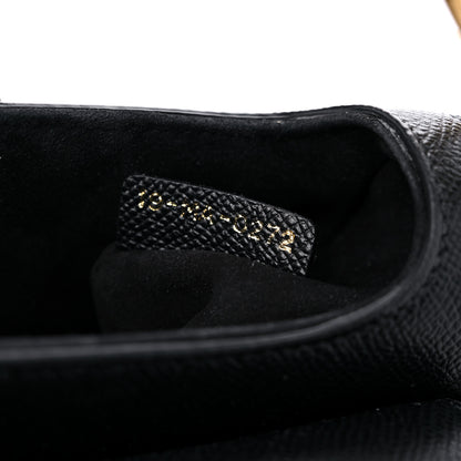 Christian Dior Grained Calfskin Mini Saddle Bag Black 7 of 10