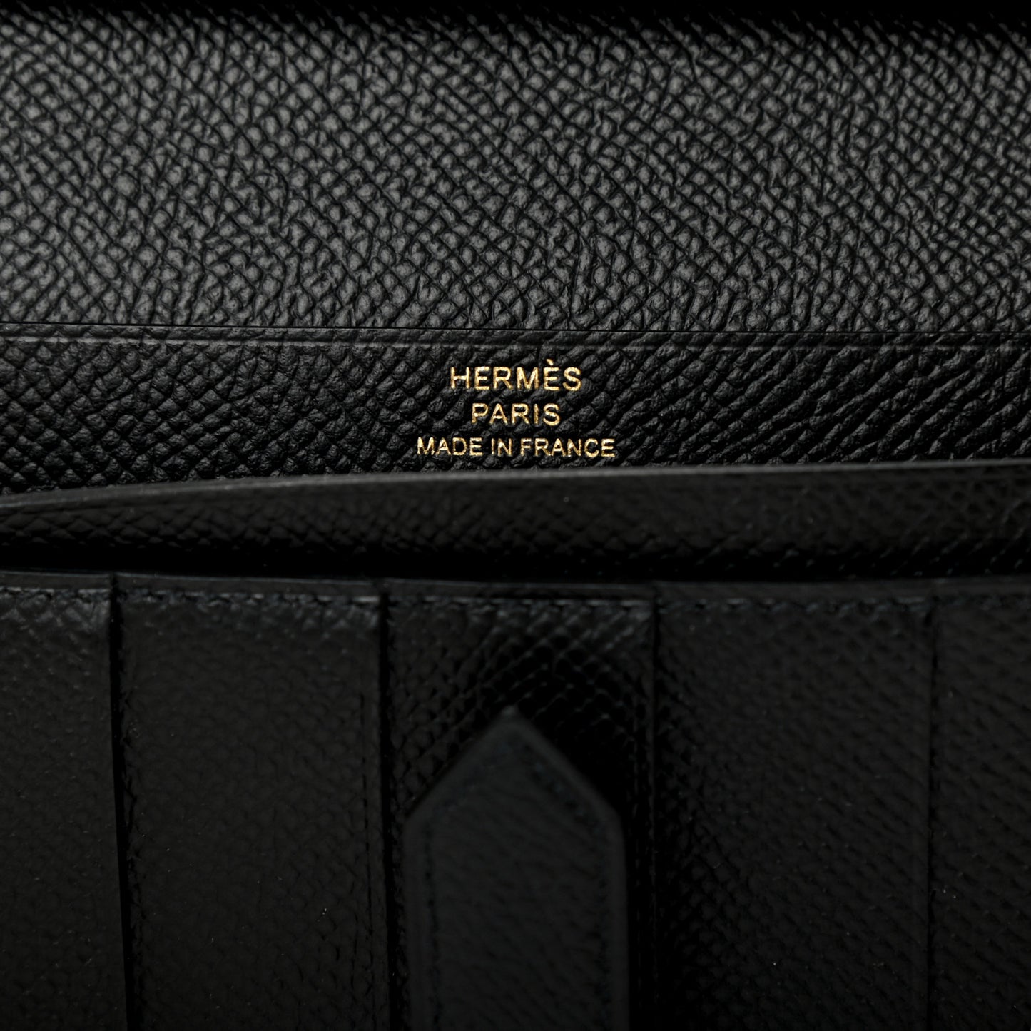 Epsom Bearn Gusset Wallet Black