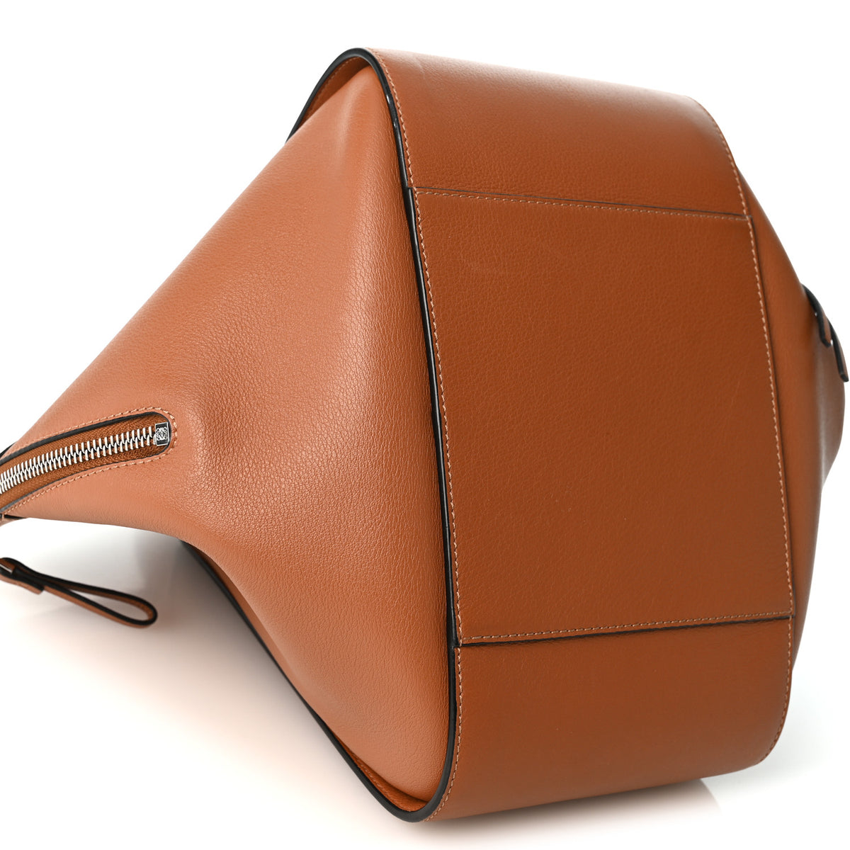 Calfskin Small Hammock Shoulder Bag Tan