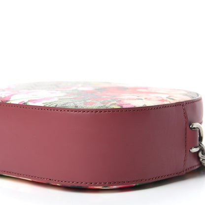 Gucci GG Supreme Monogram Blooms Mini Chain Shoulder Bag Beige Multicolor Dry Rose 7 of 11