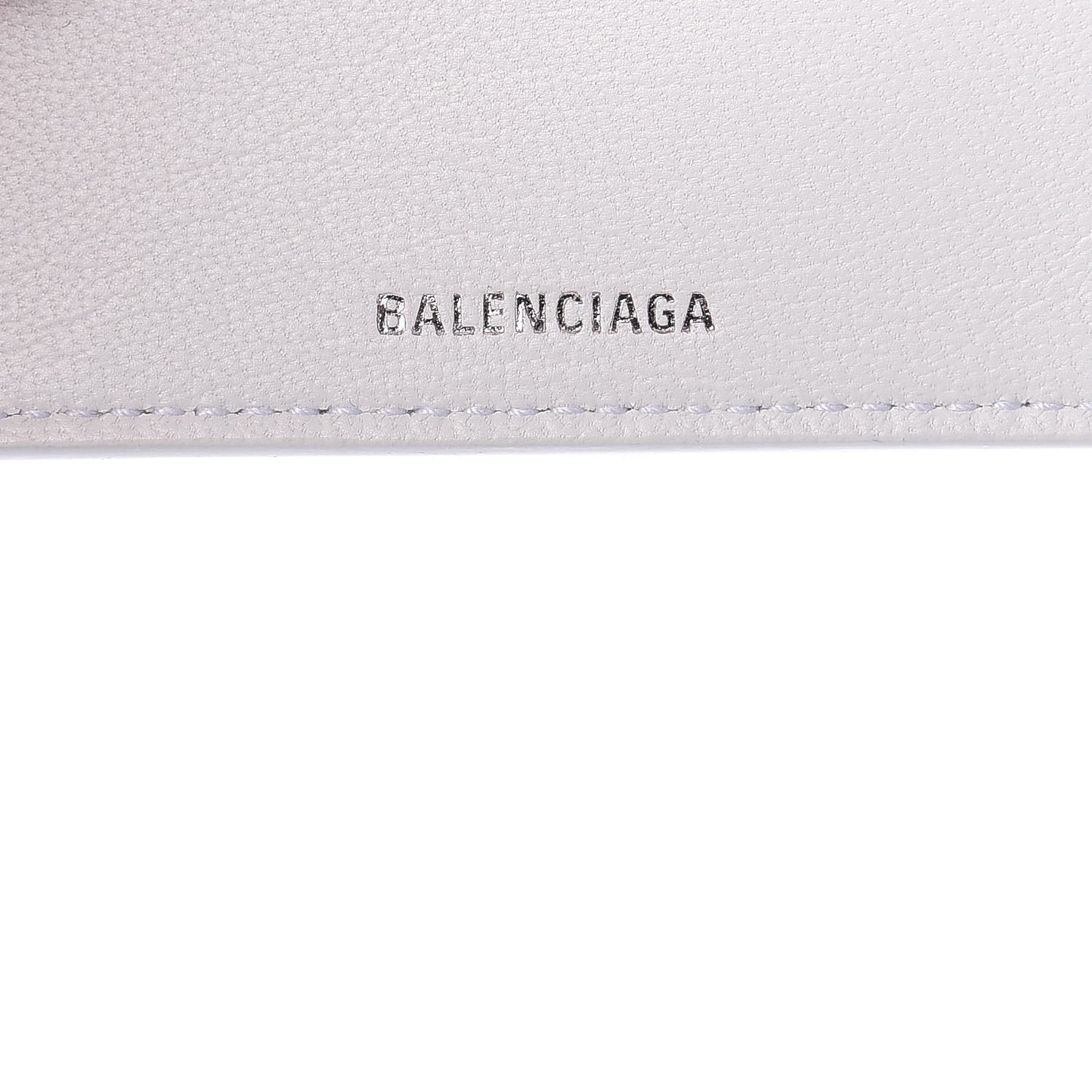 Calfskin Hello Kitty Mini Wallet White