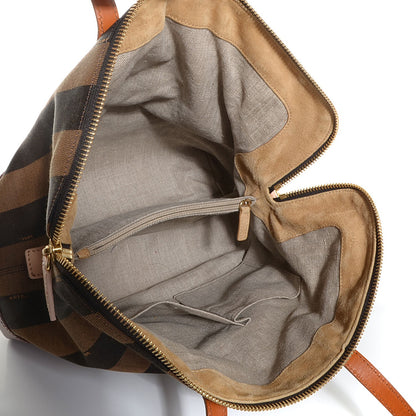 Fendi Pequin Cuoio Vegetale 2Bag Tobacco Cuoio Miele Vacchetta 5 of 11