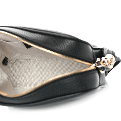 Gucci Pebbled Calfskin Small Soho Disco Bag Black 5 of 11