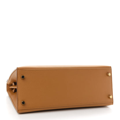 Hermes Epsom Kelly Sellier 28 Sesame 4 of 11