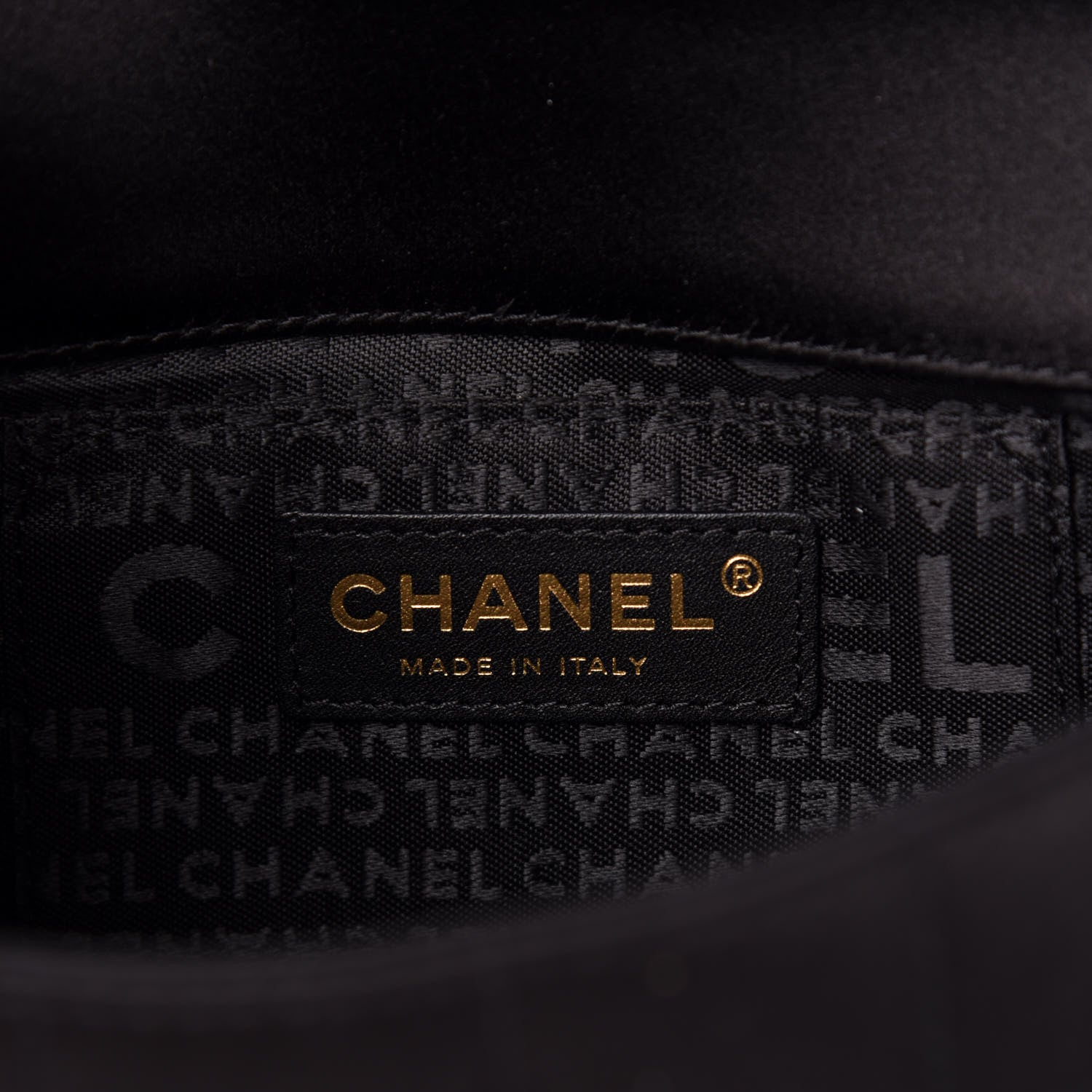 Chanel Satin Chocolate Bar Quilted Rectangular Mini Flap Black 6 of 10