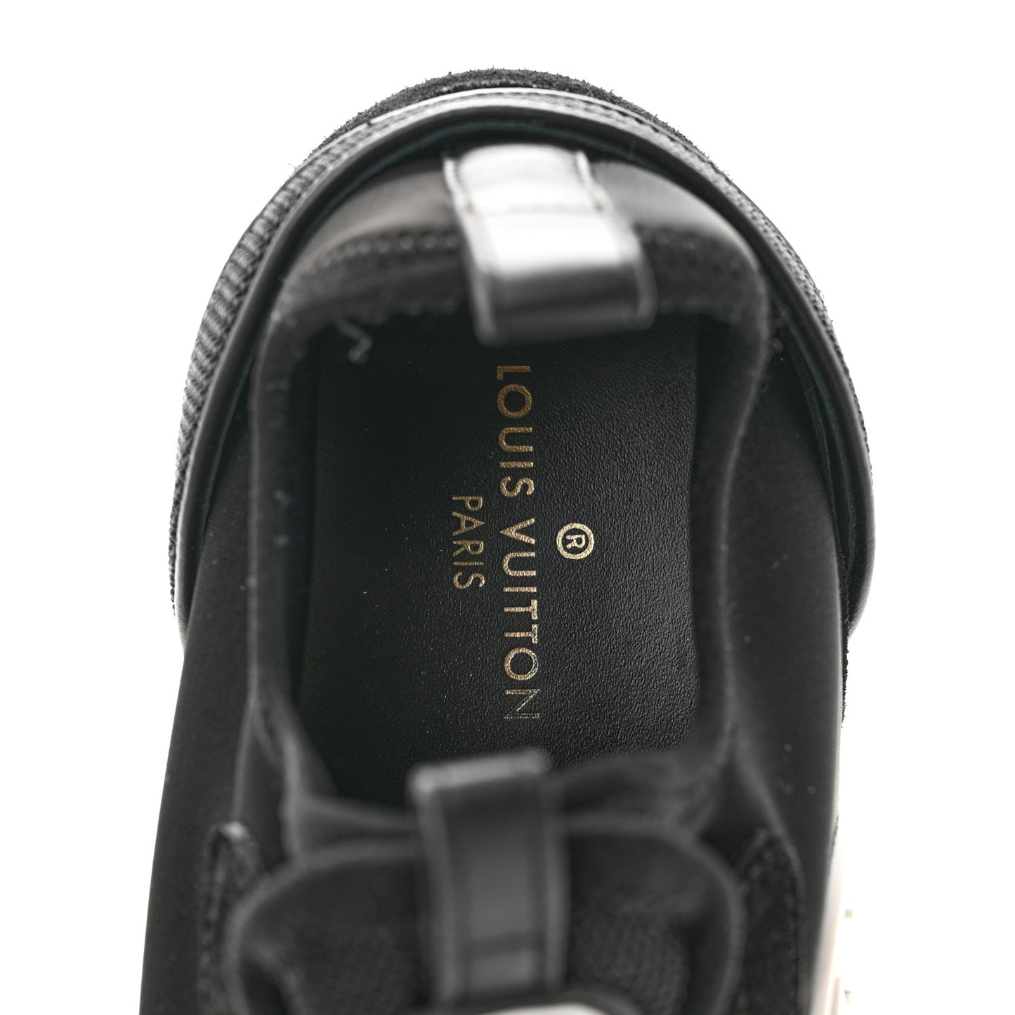 Calfskin Run Away Sneakers 39 Black