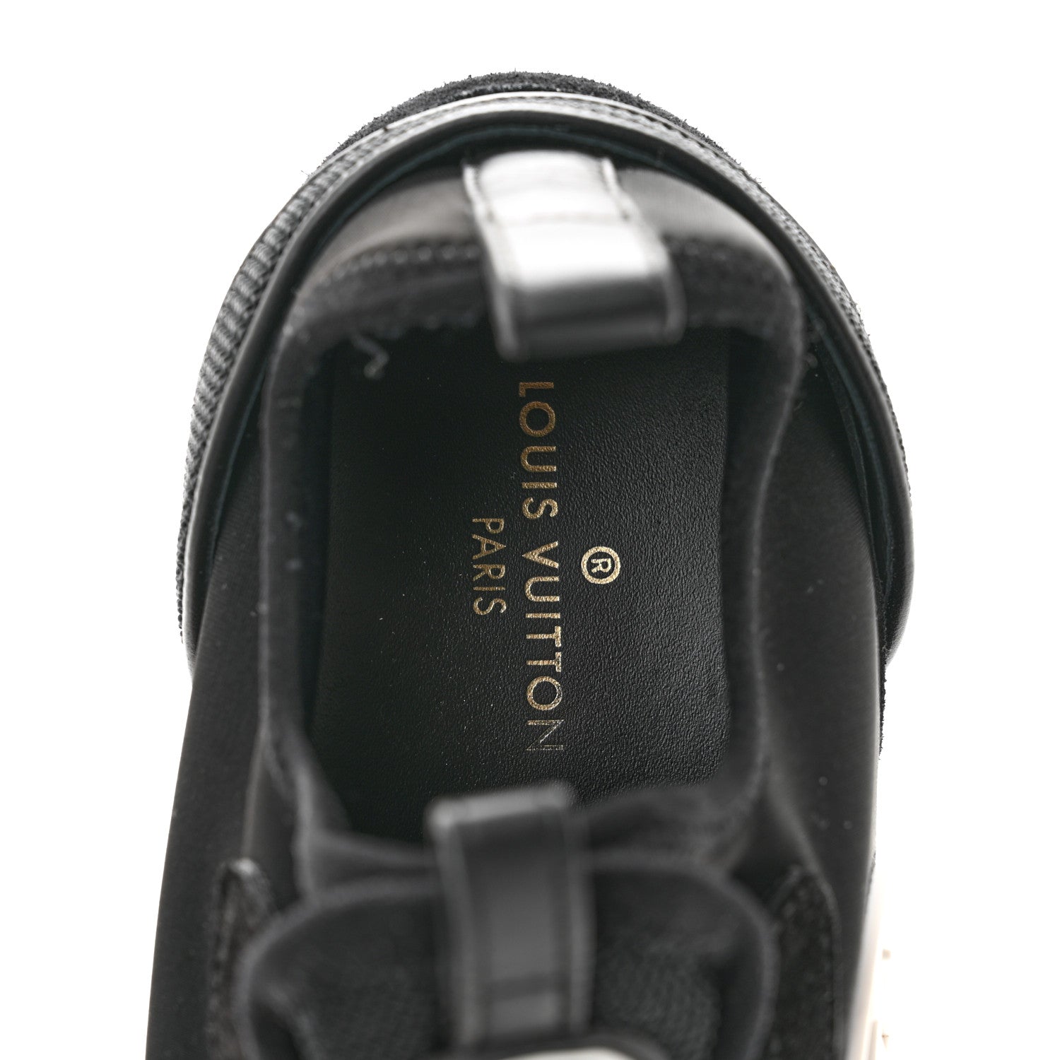 Louis Vuitton Calfskin Run Away Sneakers 39 Black 7 of 11
