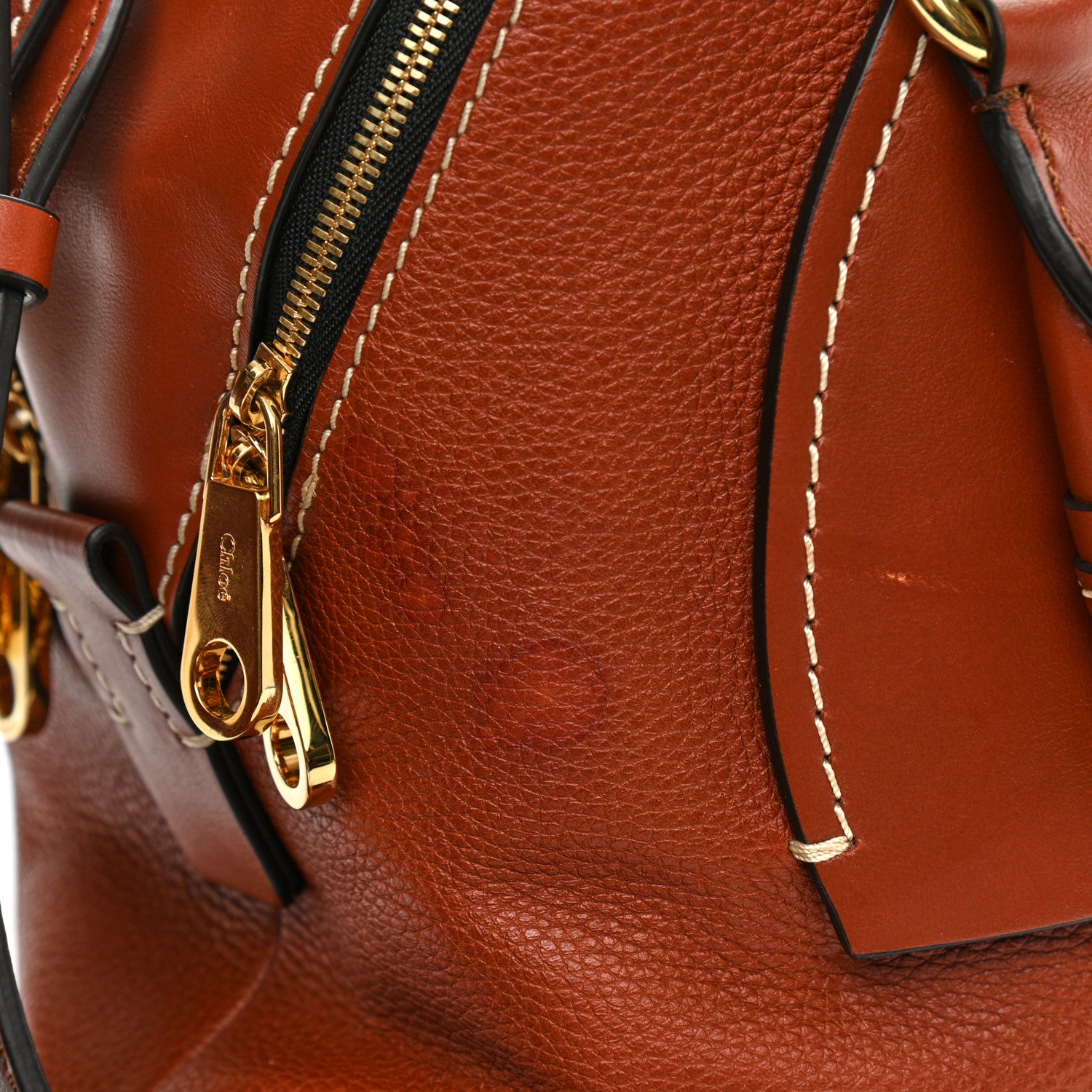 Chloe Calfskin Medium Daria Sepia Brown 11 of 11