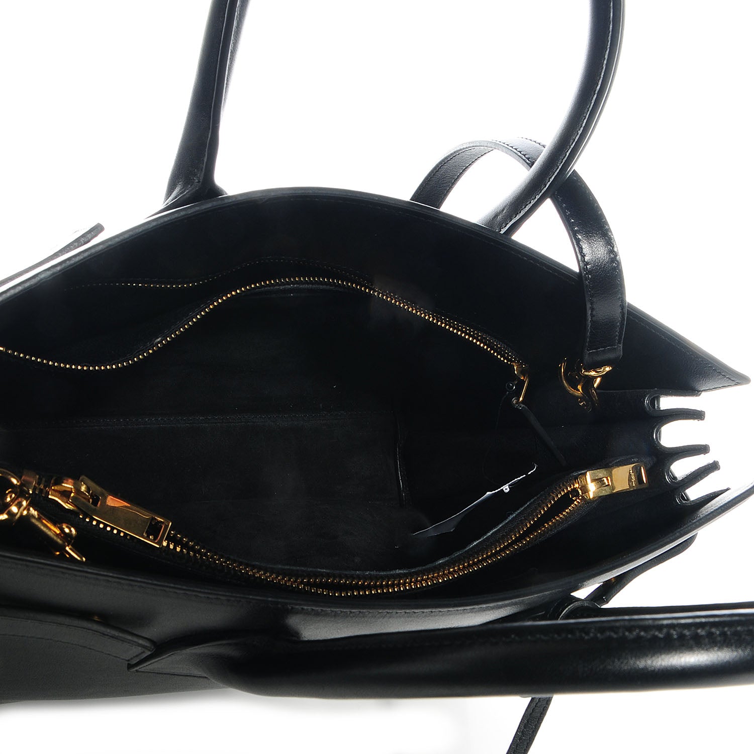 Saint Laurent Leather Small Sac De Jour Black 6 of 9
