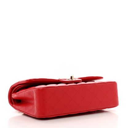 Chanel Caviar Quilted Medium Double Flap Red 4 of 10