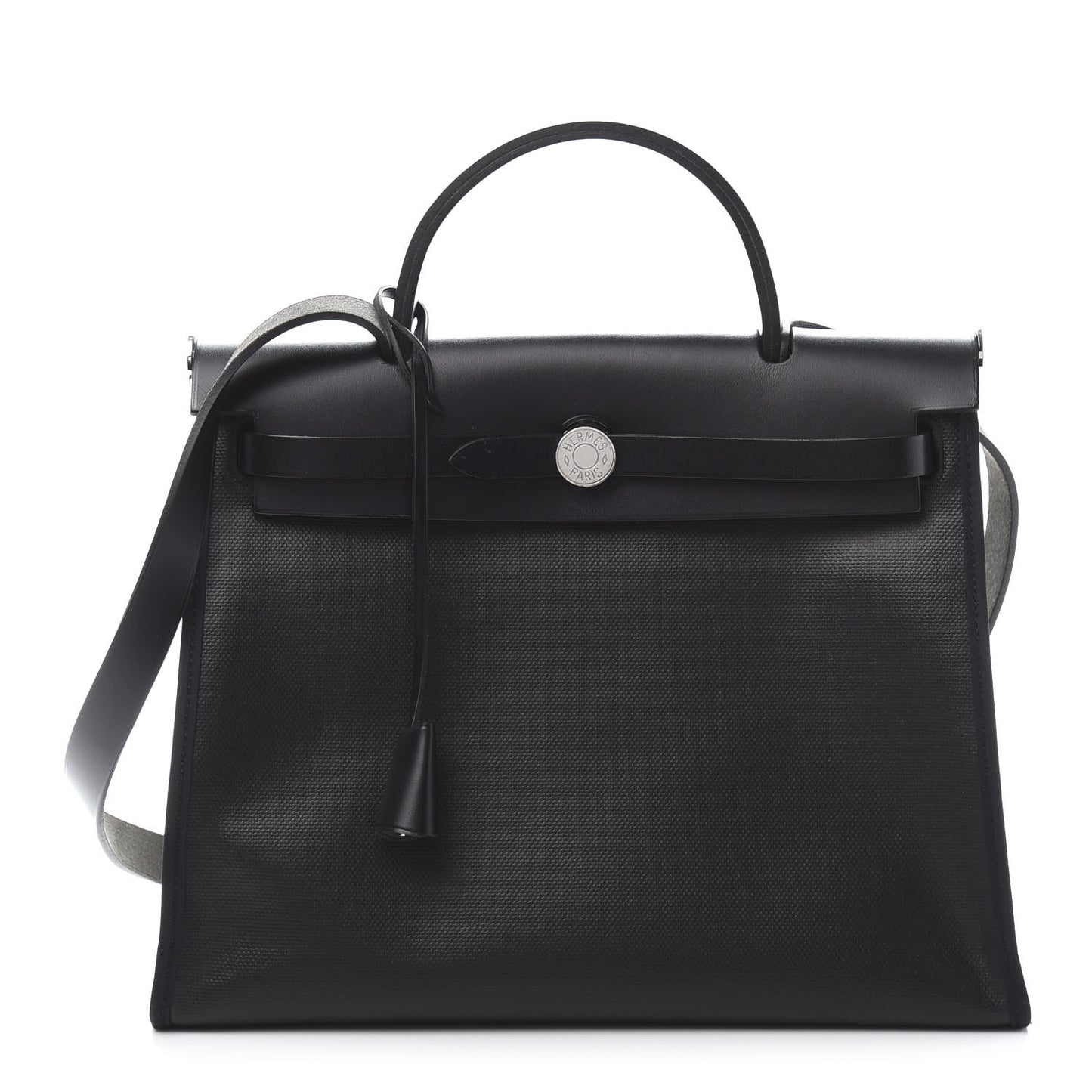 Toile H Berline Vache Hunter Herbag Zip PM 31 Black Ecru