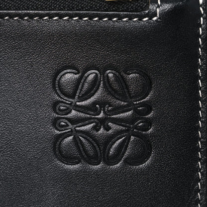 Loewe Calfskin Gate Double Zip Pouch Crossbody Black 7 of 11