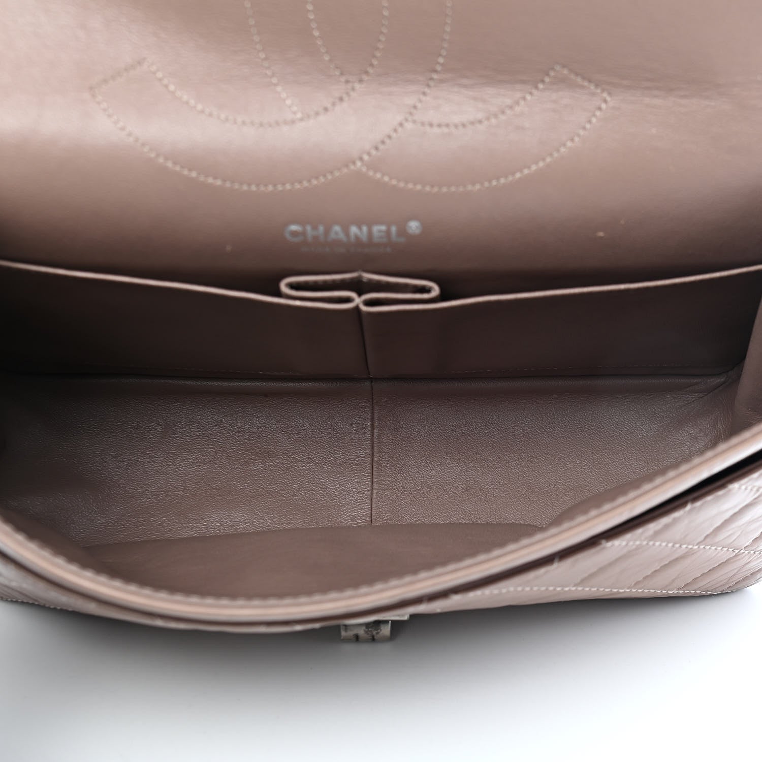 Chanel Aged Calfskin Quilted 2.55 Reissue 227 Flap Brown 11 of 34