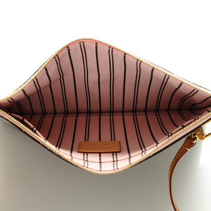 Louis Vuitton Monogram Neverfull MM GM Pochette Rose Ballerine 5 of 6
