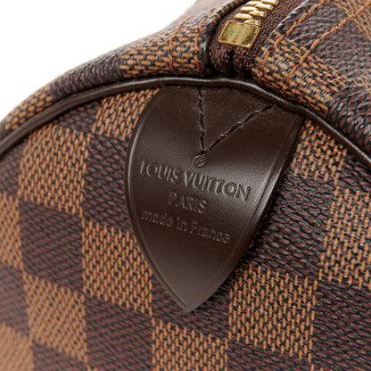 Louis Vuitton Damier Ebene Speedy 30 10 of 13