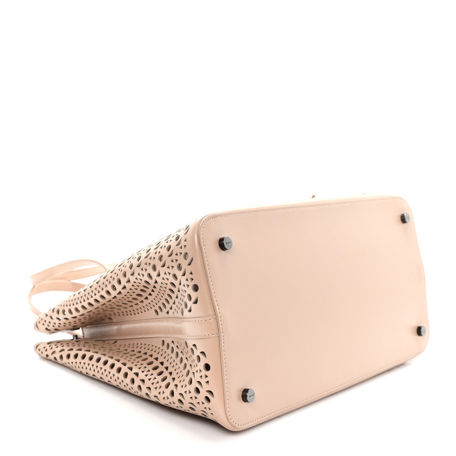 Alaia Calfskin Vienne Mina 32 Bag Sandy 4 of 9