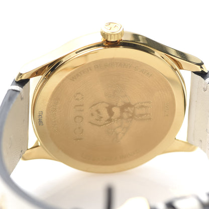 Gucci Stainless Steel Calfskin 38mm G-Timeless Bee Star Quartz Watch White 5 of 6