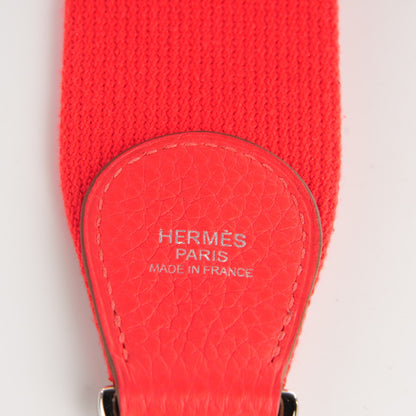 Hermes Taurillon Clemence Evelyne III PM Rose Jaipur 8 of 9
