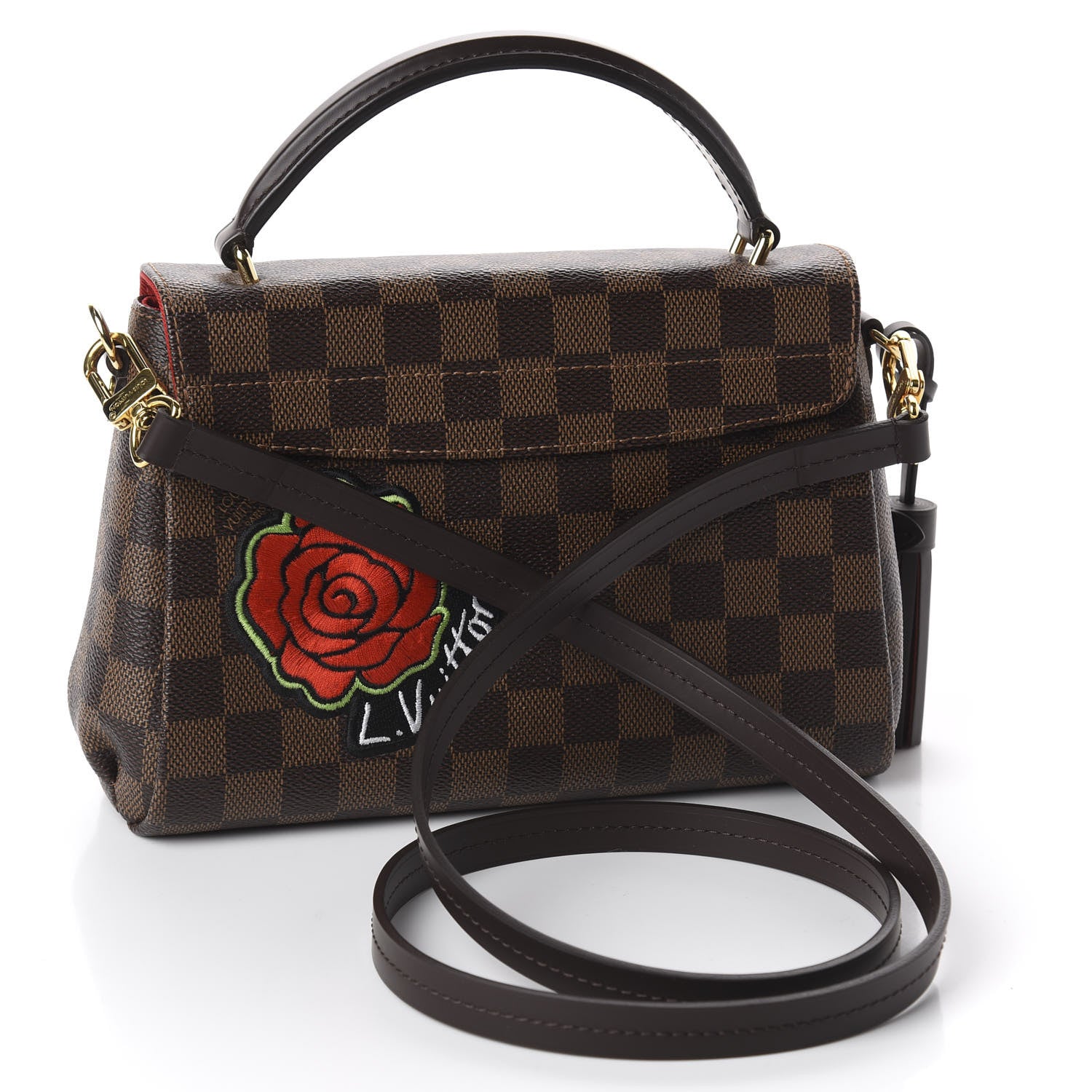 Louis Vuitton Damier Ebene Patches Croisette 2 of 10