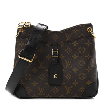 Louis Vuitton Monogram Odeon PM Black 1 of 10