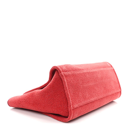 Chanel Lurex Boucle Medium Deauville Tote Red 4 of 11