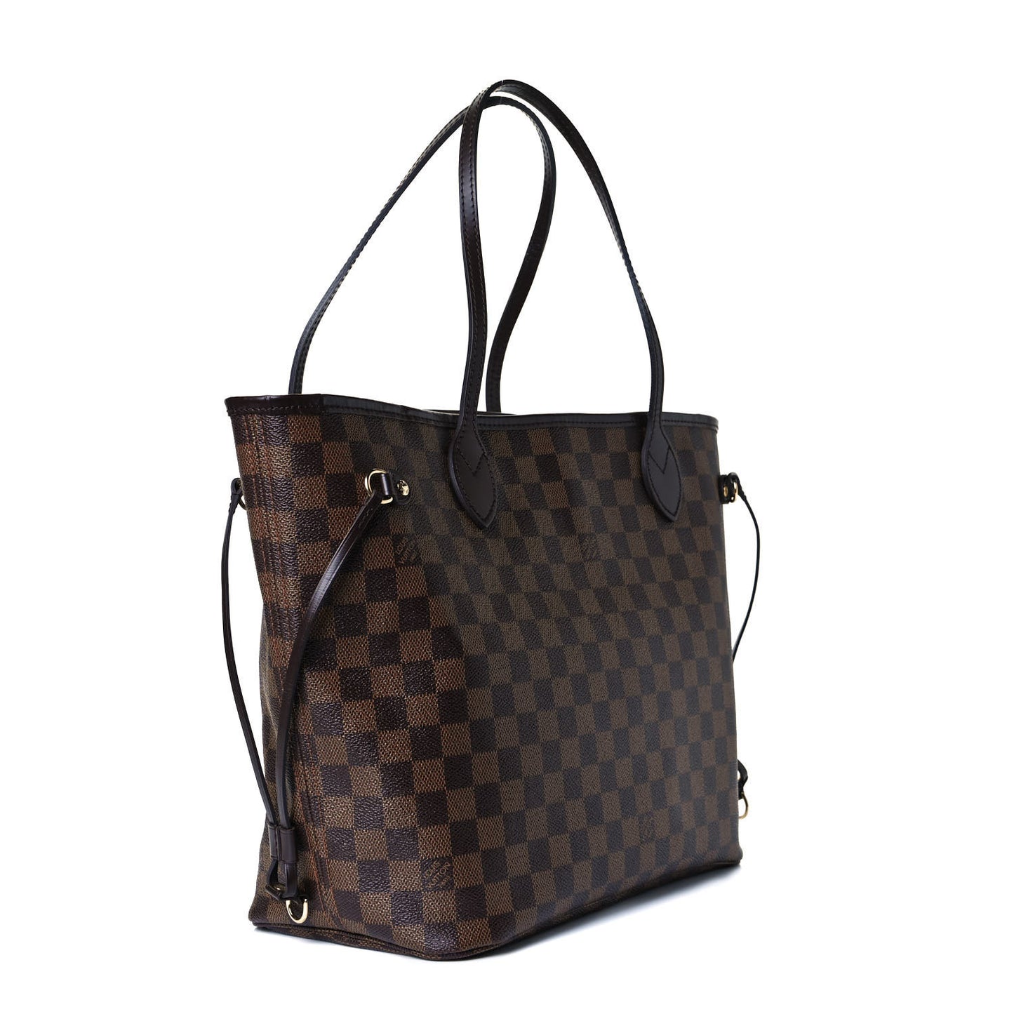 Damier Ebene Neo Neverfull MM Rose Ballerine