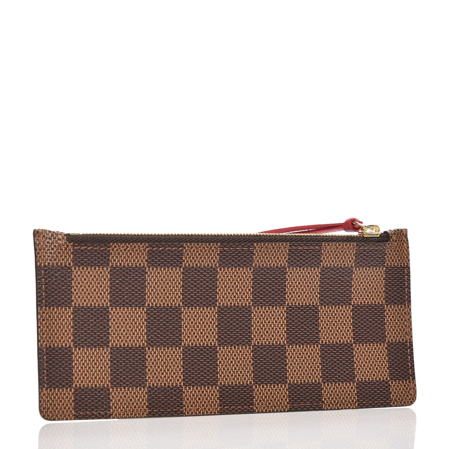 Louis Vuitton Damier Ebene Felicie Chain Wallet Zippered Insert 3 of 6