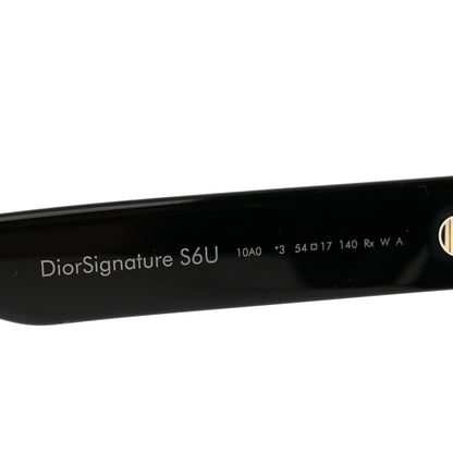 Christian Dior Diorsignature S6U Square Sunglasses Black 5 of 8