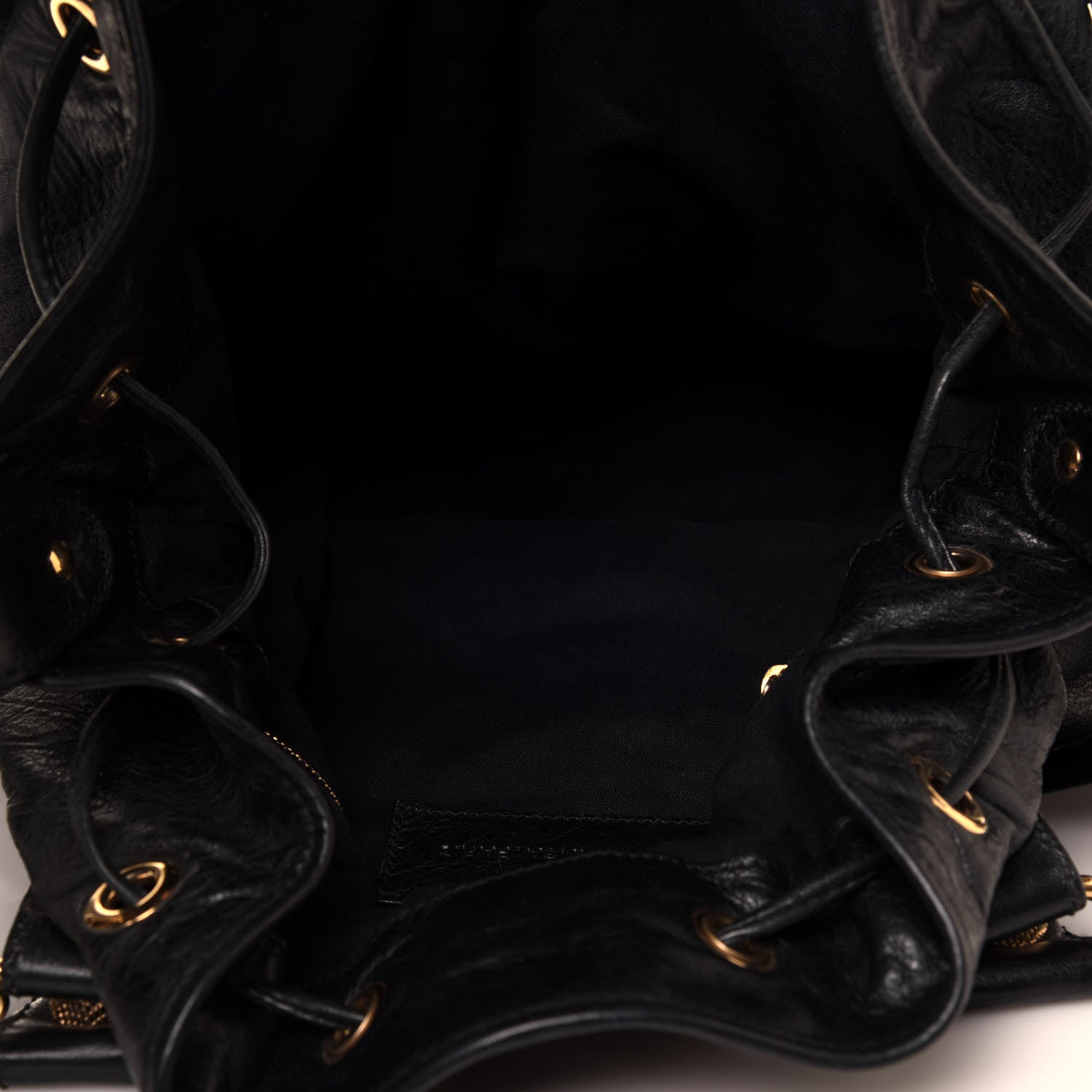 Balenciaga Agneau Giant 21 Gold Hardware Pompon Black 9 of 13