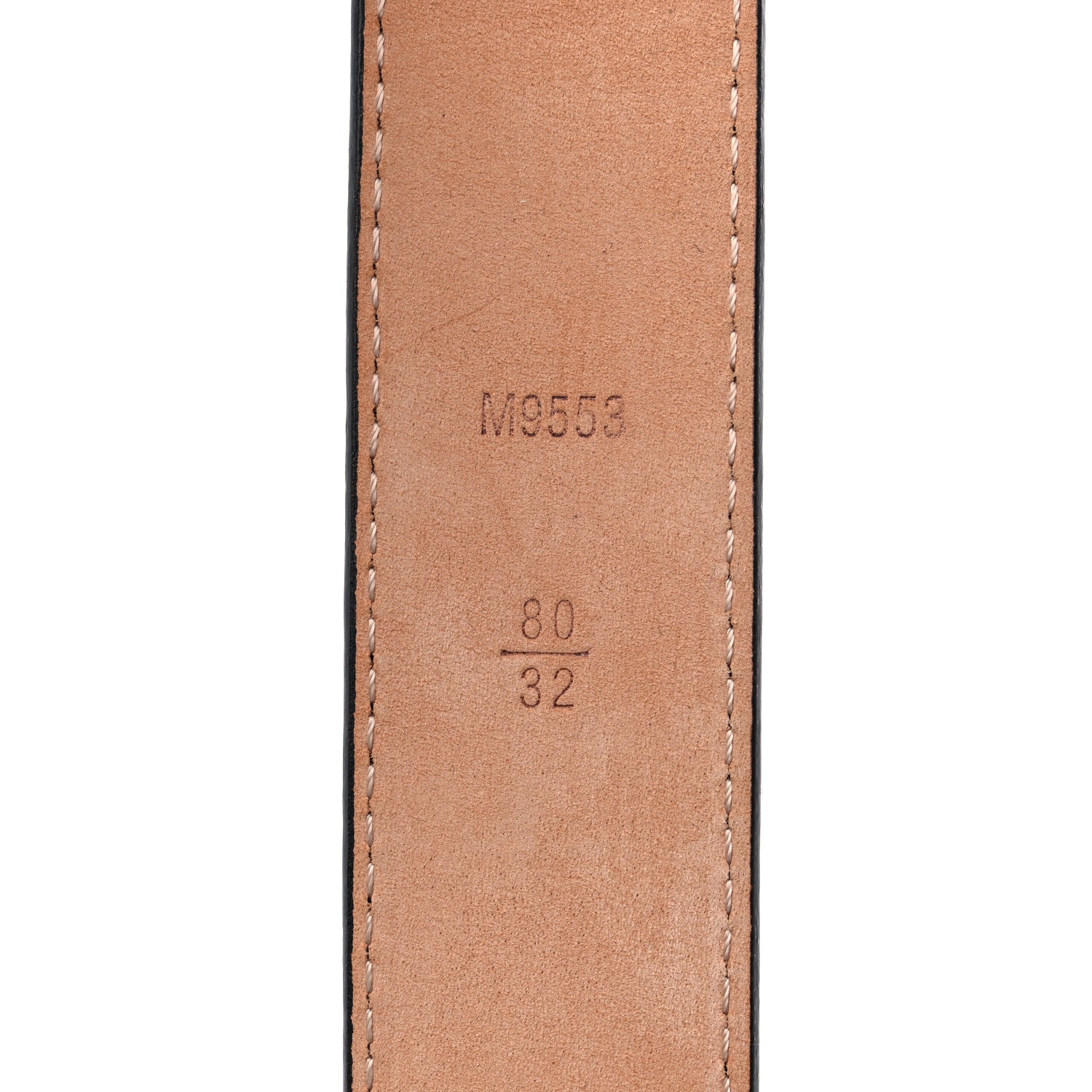 Louis Vuitton Epi 30mm LV Initiales Belt 80 32 Black 3 of 6