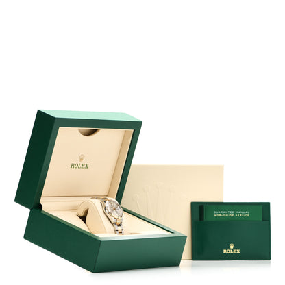 Rolex Stainless Steel 18K Yellow Gold Diamond 31mm Oyster Perpetual Datejust Watch Silver 278273 5 of 5