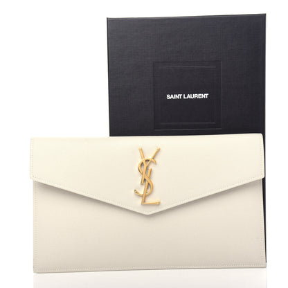 Saint Laurent Grain De Poudre Uptown Pouch Crema Soft 7 of 7