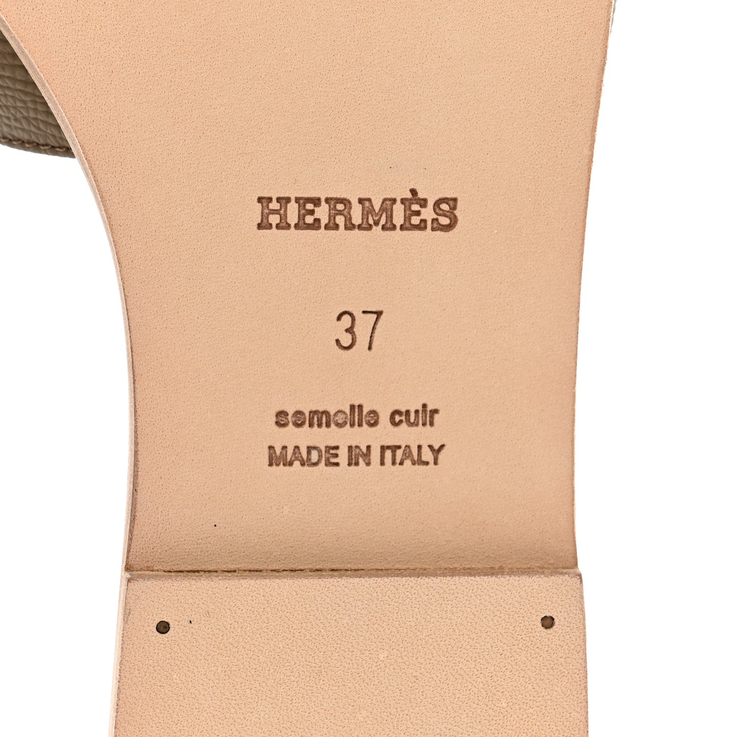 Epsom Oran Sandals 37 Etoupe